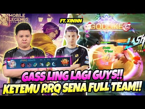 PAKE LING LAGI GUYS FT. XINNN !! KETEMU RRQ SENA DI RANKED !!