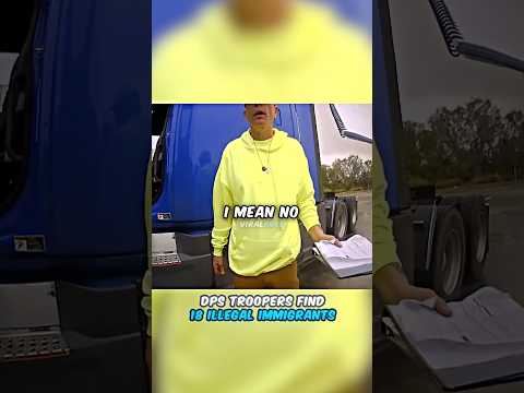 DPS Troopers Find 18 Illegal Immigrants 😱