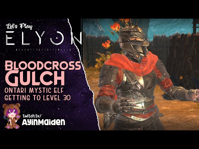 Elyon Beta - Bloodcross Gulch & Lotusvine Marsh Quests / Getting to Level 31