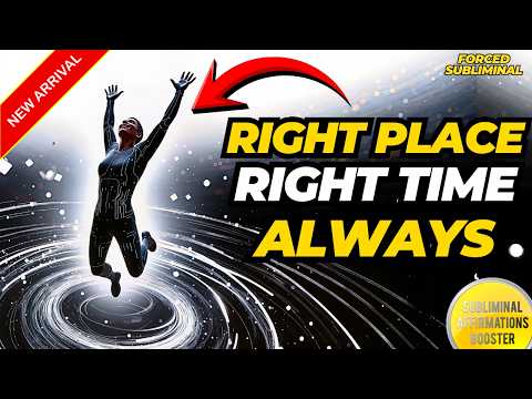 🌀 HYPER-SYNCHRONICITY FIELD | Right Place, Right Time Becomes Your Default Reality | LIFE CHANGING!