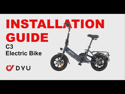 DYU C3 Folding Electric Bike Full Installation & Review | Smooth and Comfortable Ride