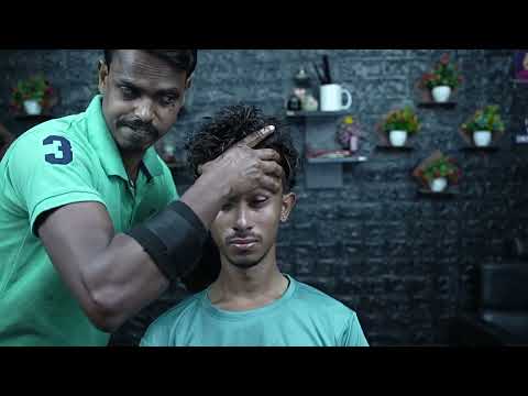 Deep Pressure Head Massage ASMR: Find Headache Relief | Strong Tapping ASMR Massage By Sadhan Barber