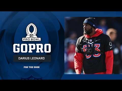 Darius Leonard Wears a GoPro at AFC Practice | 2022 Pro Bowl video clip