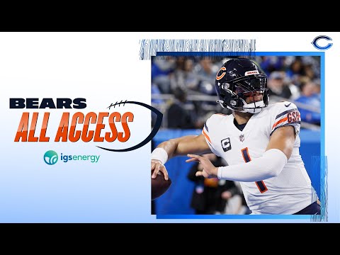 Building around Justin Fields | All Access Podcast | Chicago Bears video clip