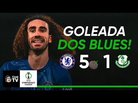 MELHORES MOMENTOS: CHELSEA 5 X 1 SHAMROCK ROVERS | RODADA 6 | UEFA CONFERENCE LEAGUE 2024/25