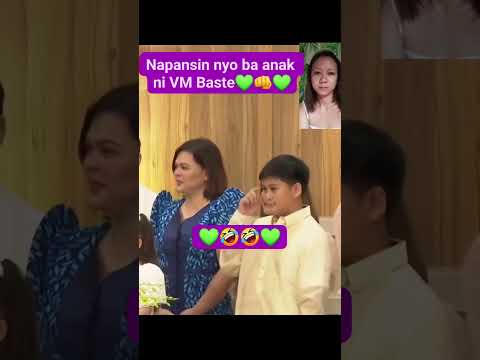 Napansin nyo ba anak ni Mayor Baste?