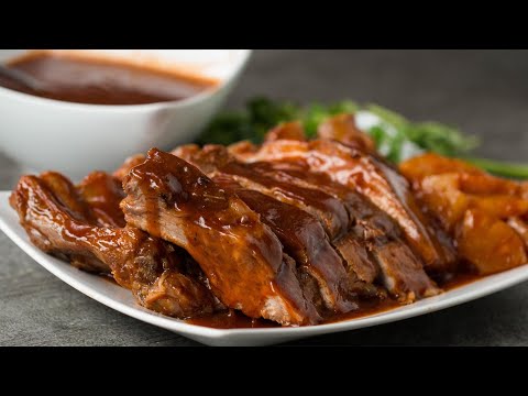 Slow Cooker Pineapple Baby Back Ribs