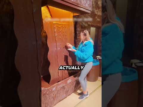 Waterfall made of chocolate😱 #shorts