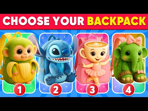 Would You Rather - Design Your Ultimate Backpack 🎒📐🎨📓 School Supplies Edition | Daily Quiz