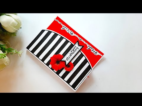 Beautiful DIY Birthday Card for Boyfriend | Greeting Card for Birthday | Tutorial