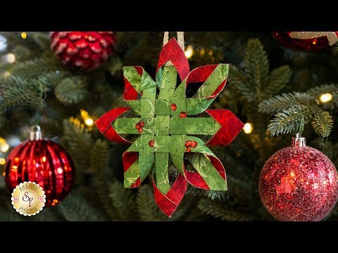 How to Make a No-Sew Scandinavian Star Ornament |...