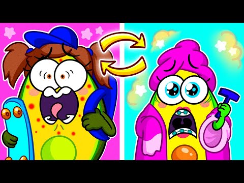 24-HOUR BODY SWAP CHALLENGE! 🤯👑 Mother 🔄Teenager's CRAZY Transformation by Avocado Couple 😂
