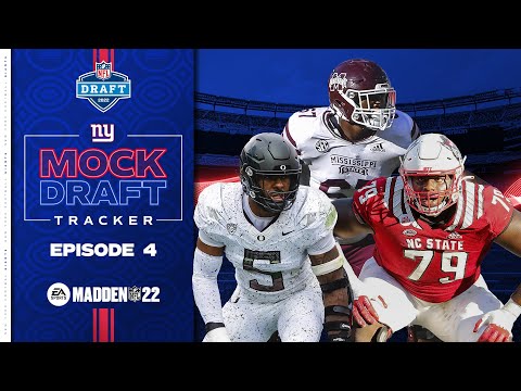 Giants Mock Draft Tracker: Post-Combine Predictions (Ep. 4) video clip 