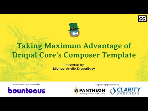 Taking Maximum Advantage of Drupal Core's Composer Template