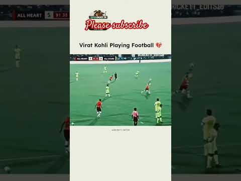Virat Kohli football ⚽ # song # subscribe # shorts video