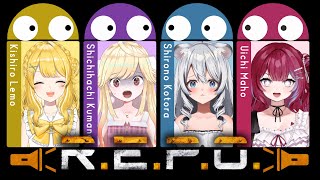 【R.E.P.O.】先輩後輩4人でお宝探しだ～～～！【#黄白レモ 視点 】#黄白乃壱八