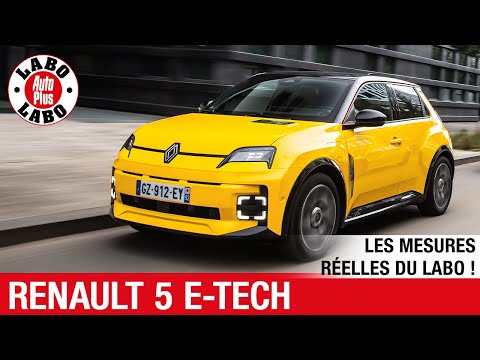 RENAULT 5 E-Tech : toutes LES MESURES REELLES du LABO !