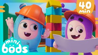 Construyendo con amigos 🚧🏗️👷 Caricaturas infantiles | Moonbug en Español - Minibods