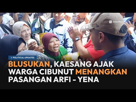 Blusukan, Kaesang Ajak Warga Cibunut Solid Menangkan Paslon Arfi-Yena - Political Update (1/10/24)