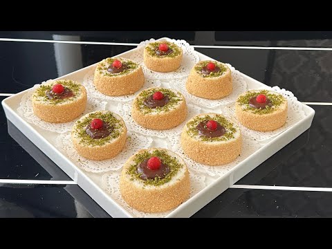 😍EVİNİZDEKİ MALZEMELERLE KOLAY TATLI YAPIN👌Bardak Tatlısı Tarifi✅