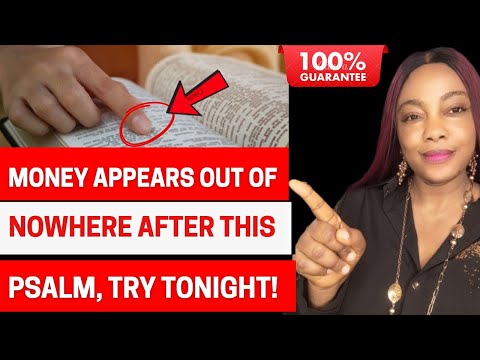 DON'T TELL ANYONE! Listen to this PSALM for 2 minutes - Then Watch Your Wallet!