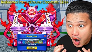 Blox Fruits NEW TOY! With NEW CHROMATIC SKIN + FREE PERM Fruits