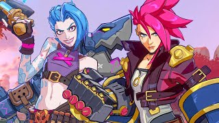 2XKO - ALL JINX and VI Unique Interactions