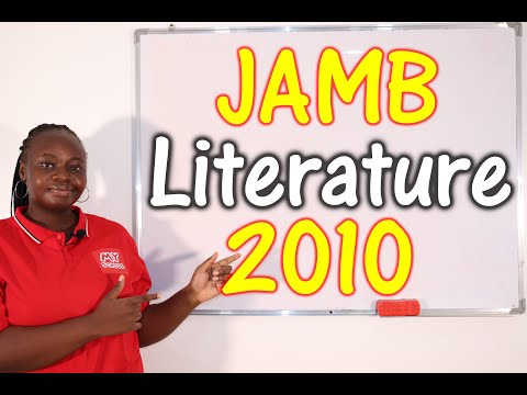 JAMB CBT Literature in English 2010 Past Questions 1 - 25