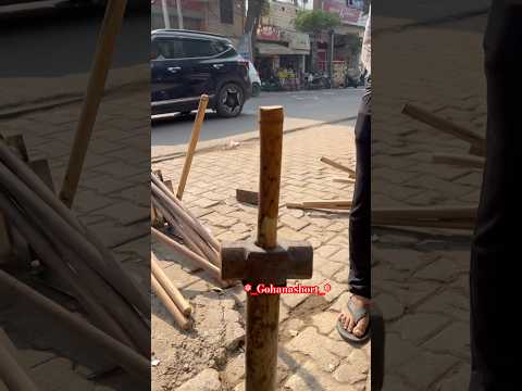 4.500 KG ka Hammer Mai Kassi ki Dhal Handle Fitting Kar te hue ๐ฑ๐ฑ #youtube #ytshorts #shortfeed