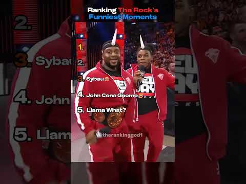 The Rock's Most Funniest Moments