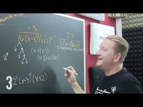 Find the Least Common Denominator with Algebraic Factors