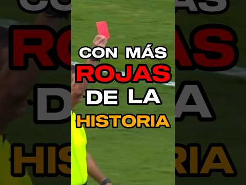 El JUGADOR con MÁS ROJAS de la HISTORIA! 🟥😱