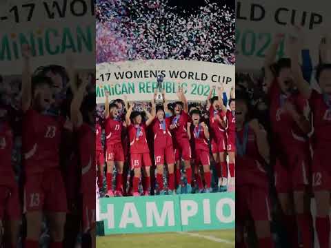 KOREA DPR ARE #U17WWC CHAMPIONS! 🏆