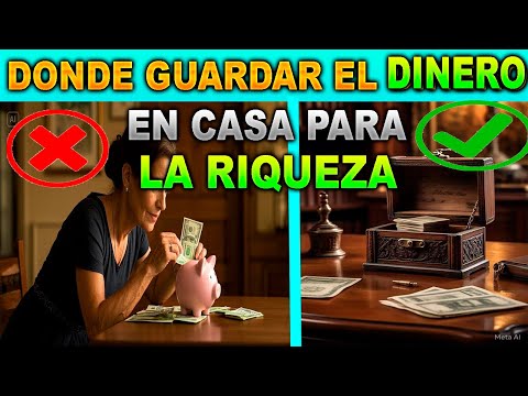 ¿Dónde guardar el Dinero en casa para atraer la riqueza ¡Secretos del éxito!