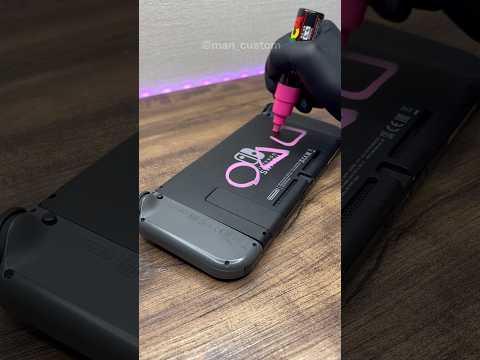 Custom Nintendo Switch For SquidGame #squidgame
