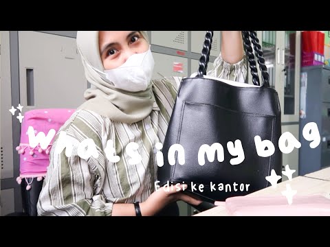 Whats in my bag edisi ke kantor jadi Guru SMA