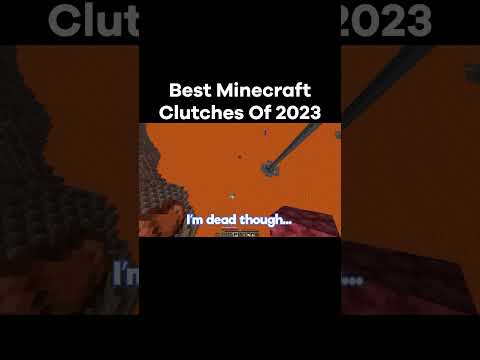Best Minecraft Clutches Of 2023 #minecraft  #minecraftmemes
