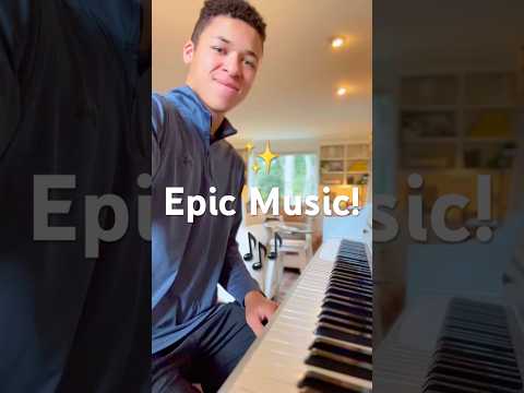 Epic Piano Music! 🎶 🎹🤩 #piano #music #musician #epicmusic #epicsoundtrack