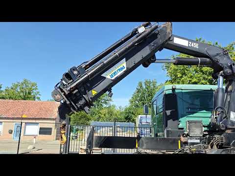 MAN TGA 28.460 6x2 XL Euro3 - Retarder - Hiab 245E - 7300KG - RadioGrafisch - Handgeschakeld - LiftAs | Trekkers | Standaard trekker
