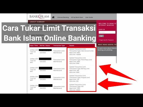 Bank Islam Transaction Code 11 2021