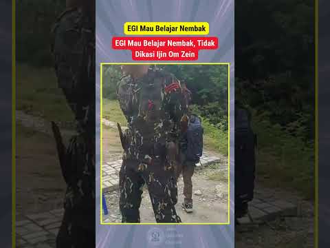 EGI Mau Latihan Nembak di Markas BRIMOB #egikdm #kdm #omzein