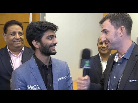 Gukesh's Interview After Becoming World Chess Champion!