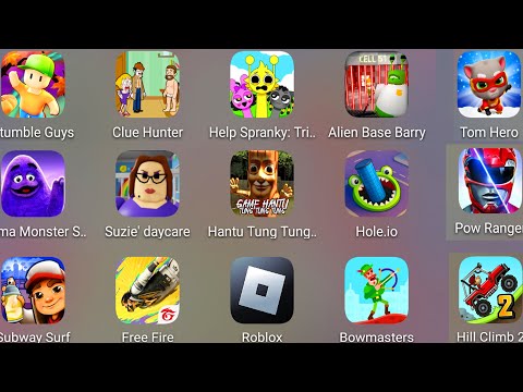 Grimace Monster Scary Survival,Suzie's Daycare Escape,Roblox,Hantu Tung Tung,Power Rangers,Free Fire