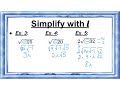 Exploring Imaginary Numbers