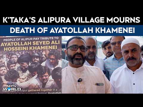 Israel Iran War | Karnataka's Alipura Village Mourns Death Of Ayatollah Khamenei