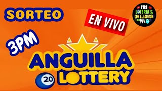 Transmision Sorteos ⭐Anguilla Lottery 3 pm VIVO de hoy domingo 10 de agosto del 2025