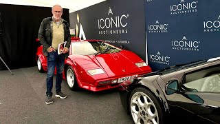 Iconic Sale at Supercar Fest 2026 auction preview. Countach, Diablo, McLaren, AMG Black, GT3, STi..