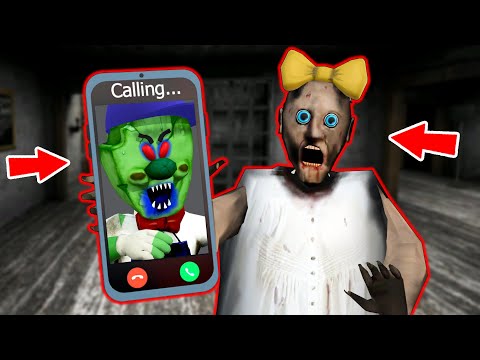 Granny vs Scary Zombie Ice Scream vs call - funny horror animation (30 min. fun)