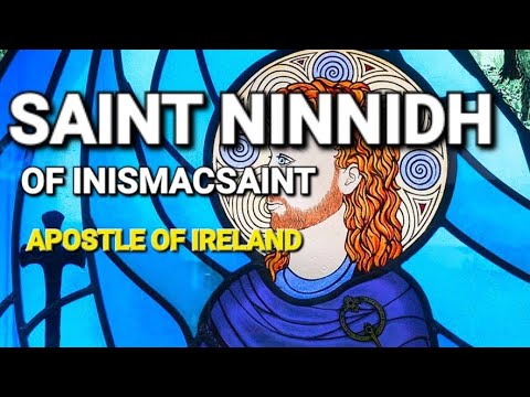 Saint Ninnidh of Inishmacsaint, apostle of Ireland, from 6th century