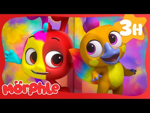 Painting Fun! 🔥 | Fun Animal Cartoons | @MorphleTV  | Learning for Kids